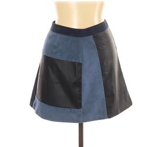 Abercrombie & Fitch Mini Skirt in Colorblock Print